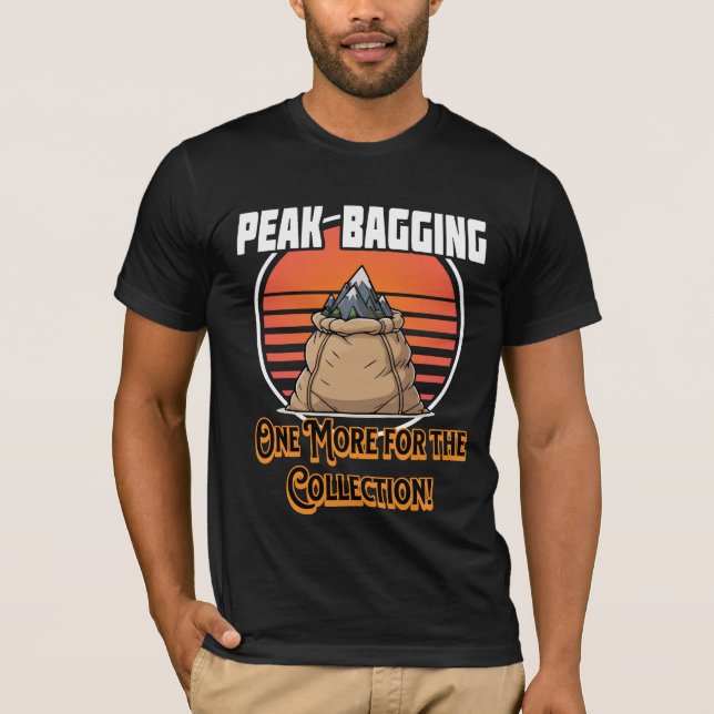 Peak Bagging T Shirt (Front)