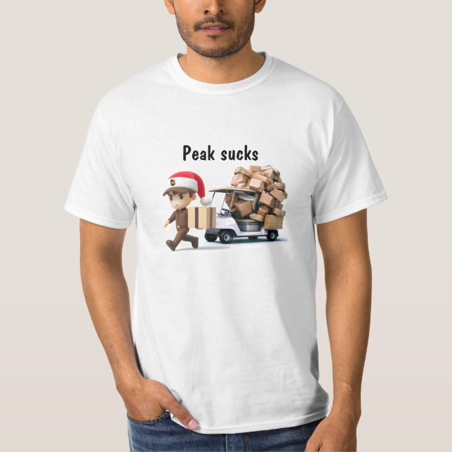 Peak Delivery Driver  T-Shirt (Front)
