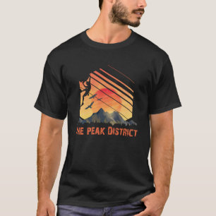 Peak District Bouldering and Climbing Outdoor Cli T-Shirt