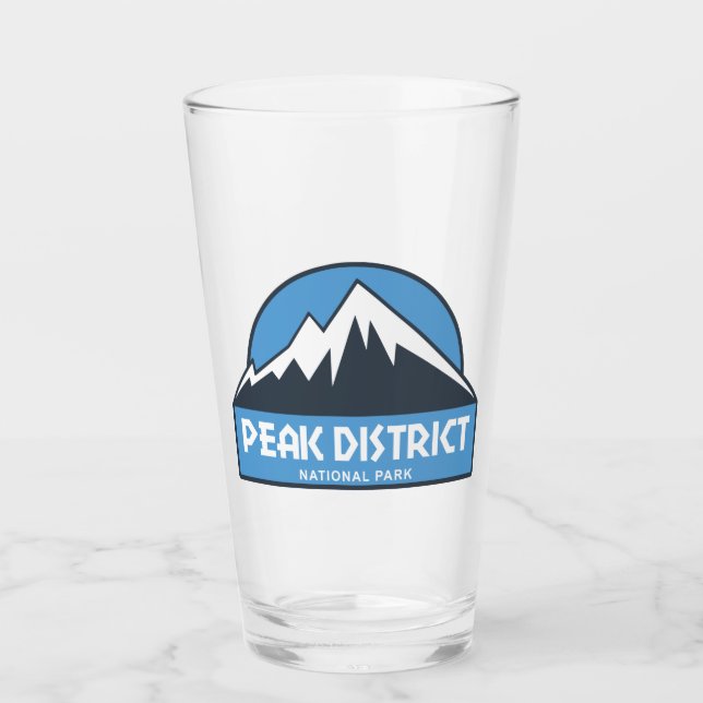 Peak District National Park Glass (Front)