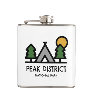 Peak District National Park Hip Flask