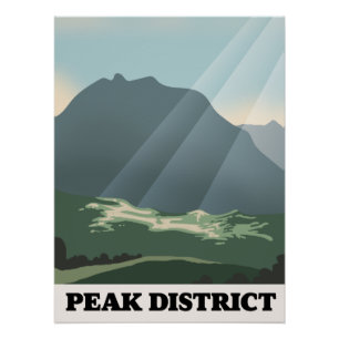 Peak District National Park Poster
