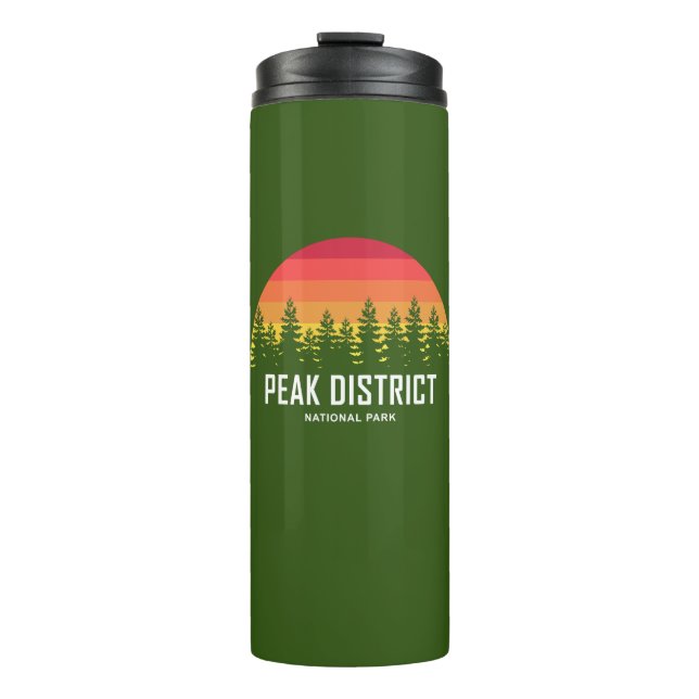Peak District National Park Thermal Tumbler (Front)