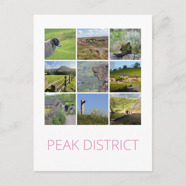 Peak District Postcard (Front)