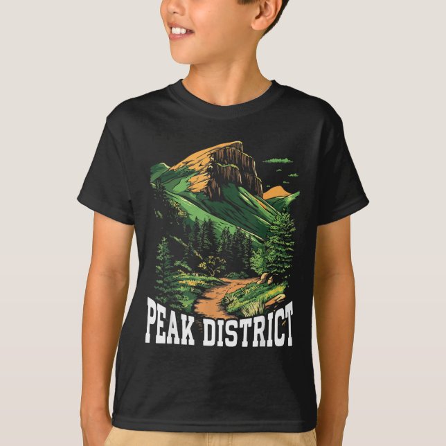 Peak District  T-Shirt (Front)