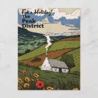 Peak District Travel Poster