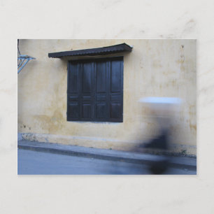 Peak hour in Hoi An, Viet Nam Postcard