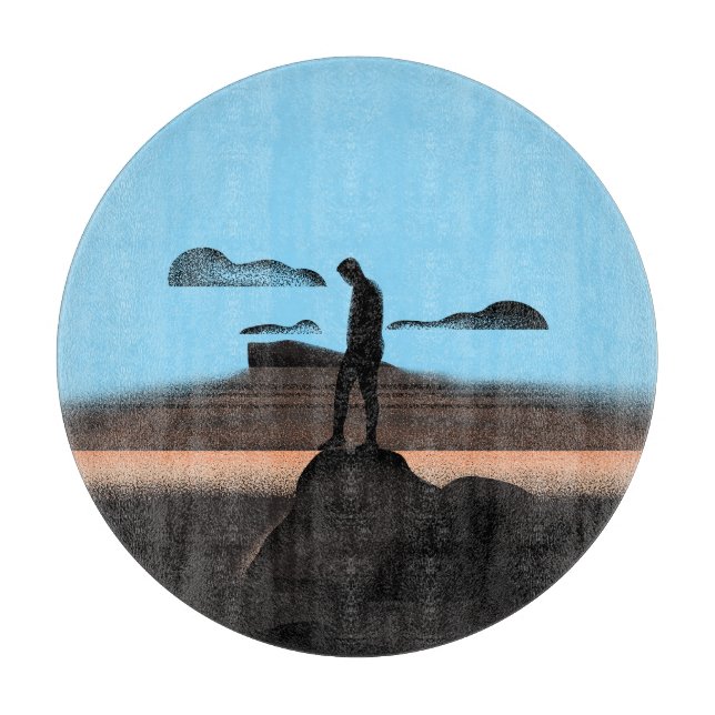 Peak Serenity Cutting Board (Front)