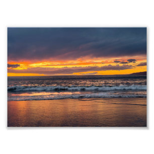 Peak Sunset - Marina Del Rey, CA Photo Print