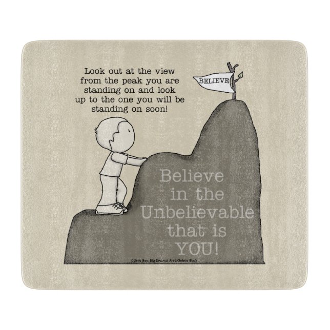 Peak to Peak Cutting Board (Front)