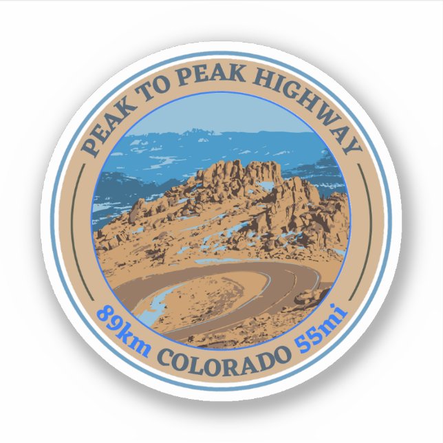  peak to peak scenic byway colorado rocky mountain (Front)