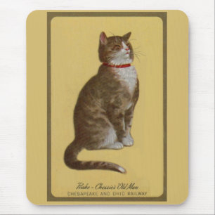 Peake, Chessie’s Old Man tomcat tabby cat Mouse Pad