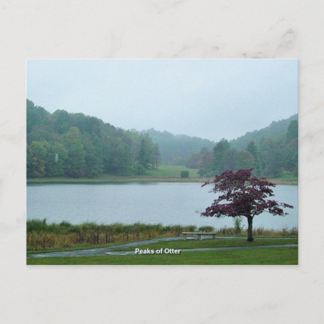 Peaks of Otter Postcard (Front)