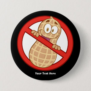 Peanut Allergy 2 (customisable) 7.5 Cm Round Badge