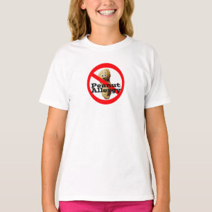 Peanut Allergy Girl's Shirt