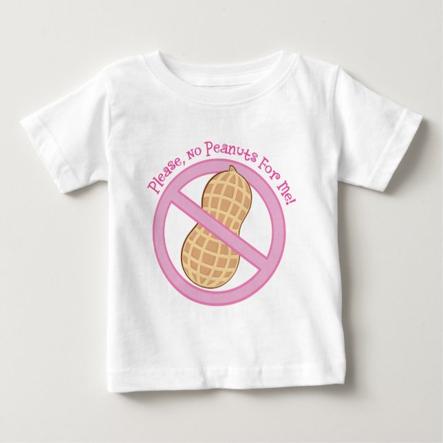 Peanut Allergy Kids Shirt (Front)