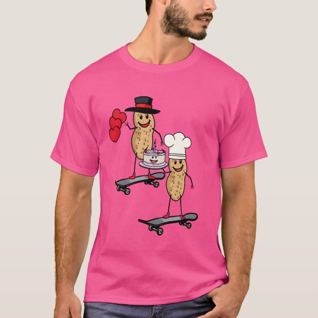 Peanut Birthday Greetings Congratulations Peanuts T-Shirt (Front)