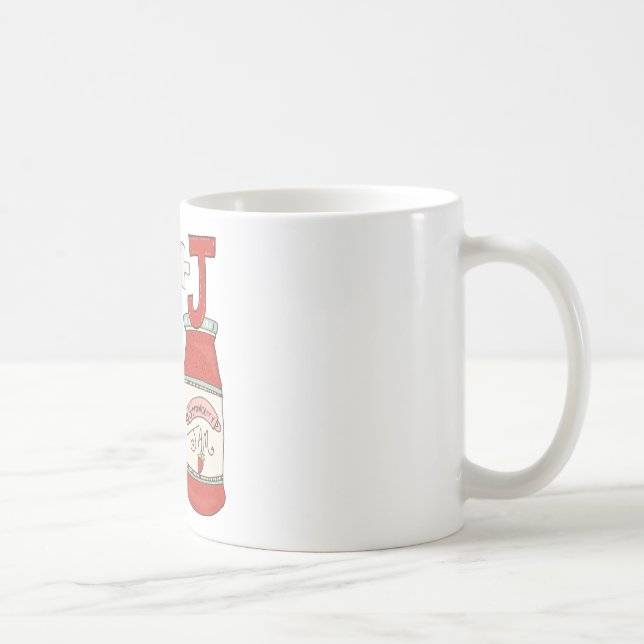 Peanut Butter And Jam Coffee Mug (Right)