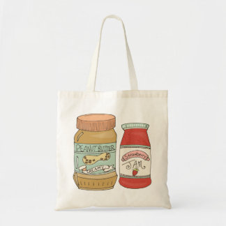 Peanut Butter And Jam Tote Bag