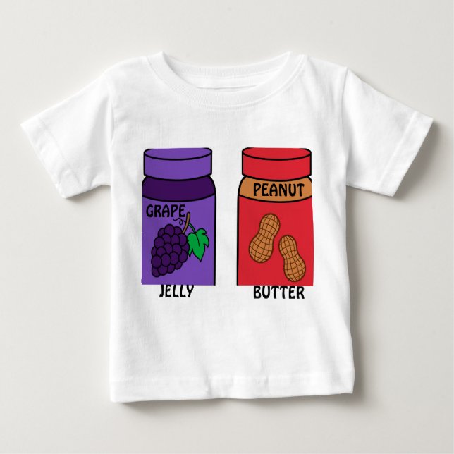 PEANUT BUTTER AND JELLY DRESS BABY T-Shirt (Front)