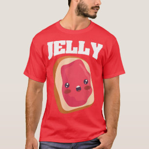 Peanut Butter and Jelly Food Lover Best Friend BFF T-Shirt