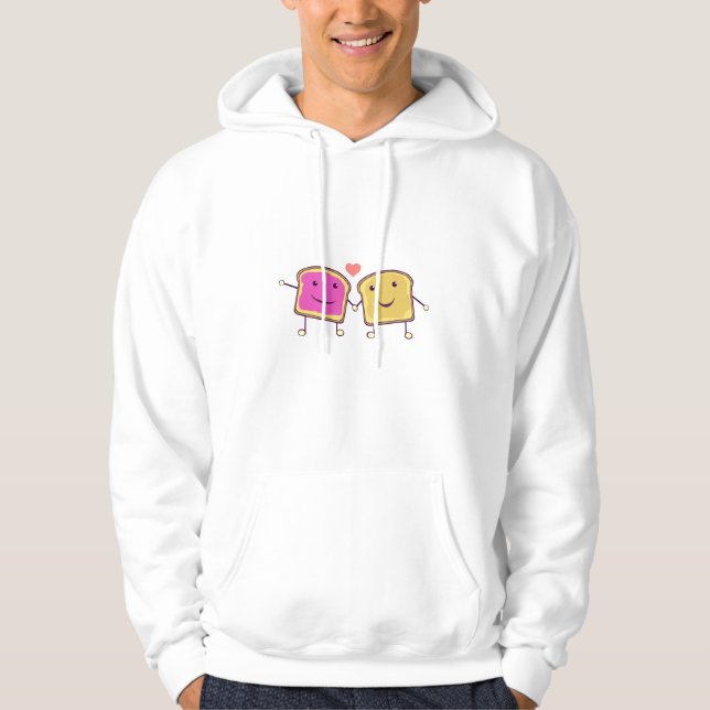 Peanut Butter and Jelly Hoodie (Front)