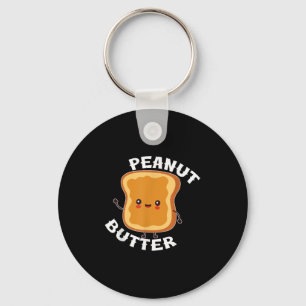 Peanut Butter And Jelly Matching Couple Funny Cool Key Ring