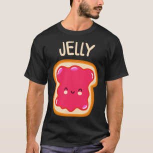 Peanut Butter And Jelly Twin Best Friend Matching T-Shirt