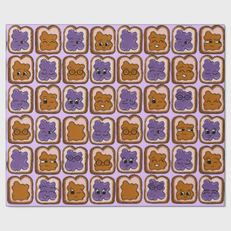 Peanut Butter and Jelly Wrapping Paper
