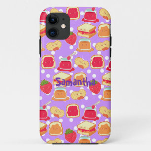 Peanut Butter And Strawberry Jelly Case-Mate iPhone Case