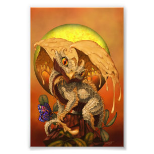 Peanut Butter Dragon 4x6 Print