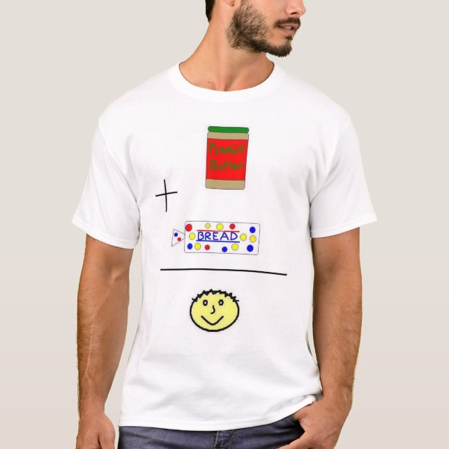 Peanut Butter happiness T-Shirt (Front)