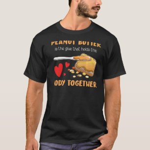 Peanut Butter Holds This Body Jelly Food Graphic T-Shirt