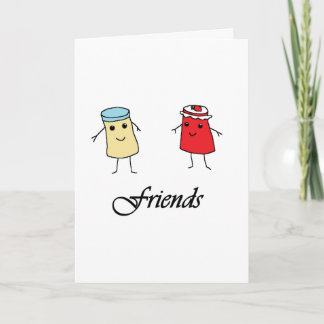 Peanut butter & Jelly Friends Holiday Card
