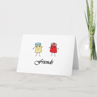 Peanut butter & Jelly Friends Holiday Card