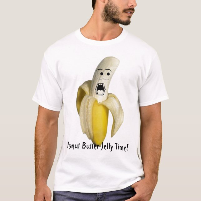 Peanut Butter Jelly Time! T-Shirt (Front)