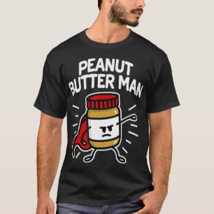Peanut butter man Super hero toddler jelly T-Shirt