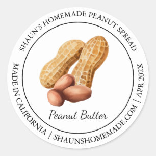 Peanut Butter Modern label
