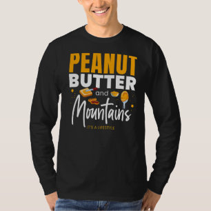 Peanut Butter & Mountains  Jelly Food  Graphic T-Shirt