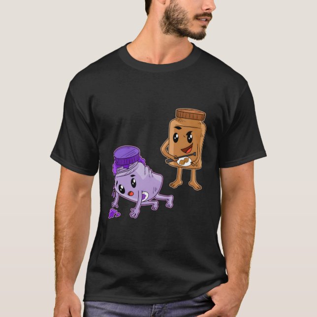 Peanut Butter Peanut Butter Jelly T-Shirt (Front)