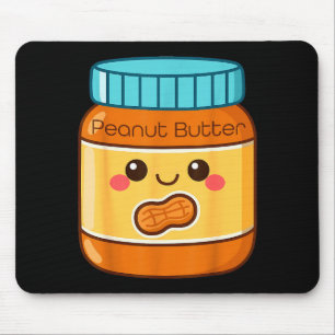 Peanut Butter Shirt Adult Men Women Kids Jelly Cos Mouse Pad