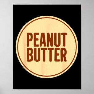 Peanut Butter Shirt Adult Men Women Kids Jelly Cos Poster