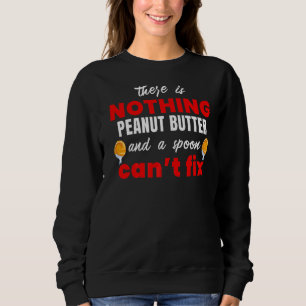 Peanut Butter & Spoon Jelly Food Graphic Sweatshirt