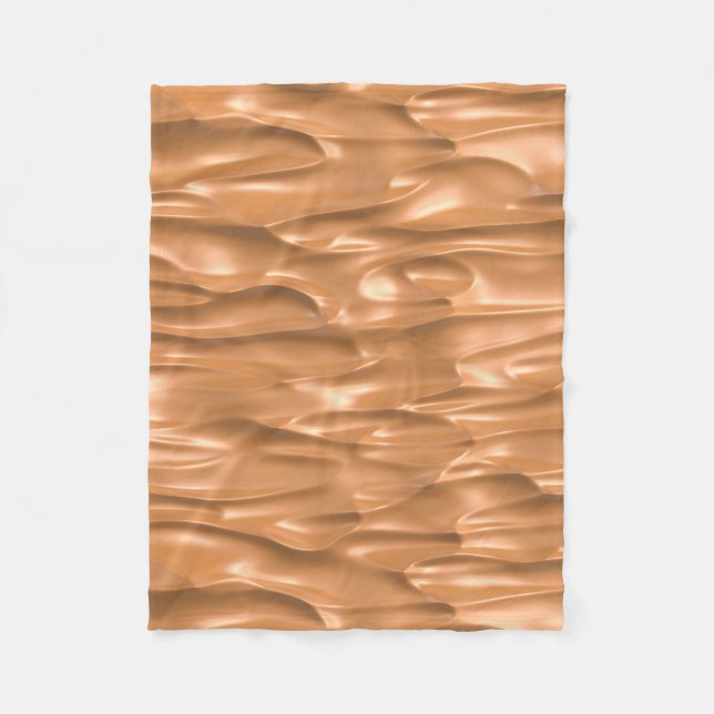 Peanut Butter Spread Fleece Blanket (Front)