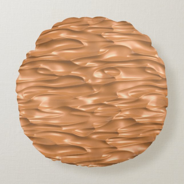 Peanut Butter Spread Round Cushion (Front)