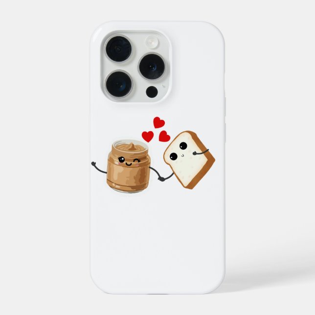 Peanut Butter to my Toast iPhone 15 Pro Case (Back)