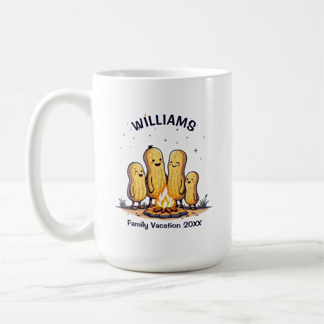 Peanut Campfire Coffee Mug (Left)