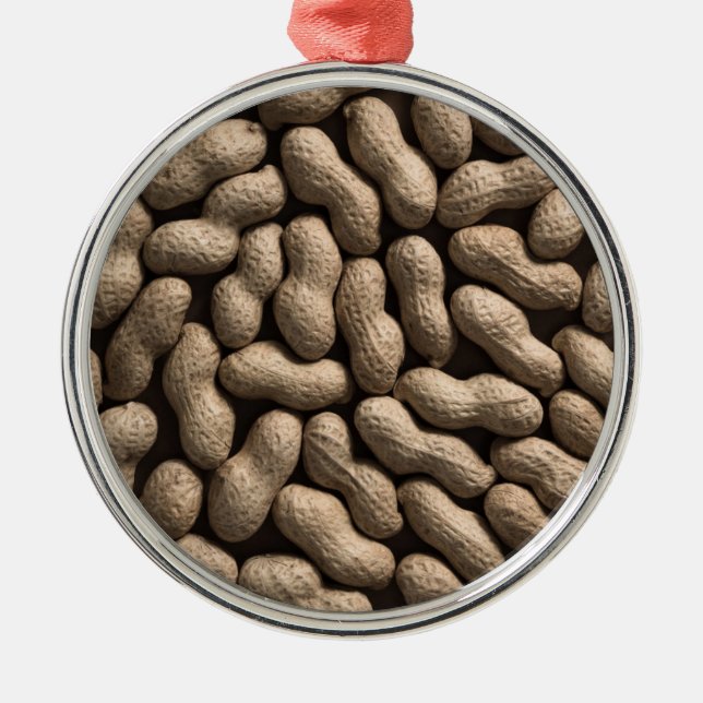 Peanut Family Metal Tree Decoration (Front)
