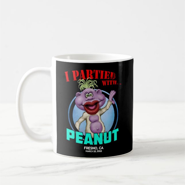 Peanut Fresno Ca 2023 Coffee Mug (Left)