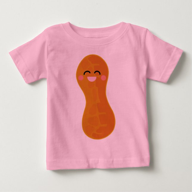 Peanut Kawaii Cute Baby Tee (Front)